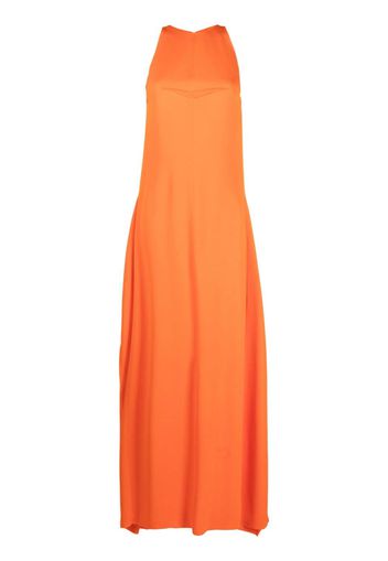 Lanvin ruffled maxi dress - Orange