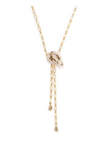 Lanvin link pendant chain necklace - Gold