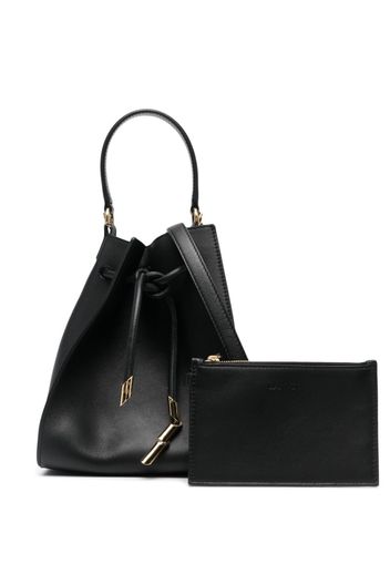 Lanvin leather bucket bag - Schwarz