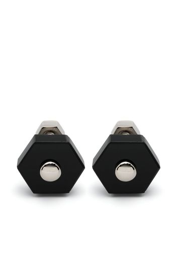 Lanvin studded cufflinks - Schwarz