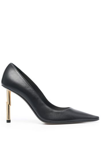 Lanvin metallic-heel pointed-toe pumps - Schwarz