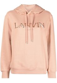 Lanvin logo cotton hoodie - Rosa