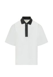 Lanvin buttoned cotton polo shirt - Weiß