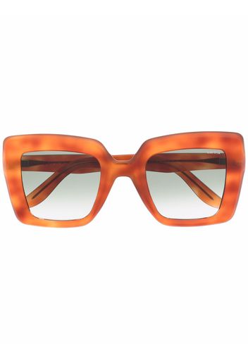 Lapima Eckige Teresa Sonnenbrille - Braun