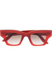 Lapima Eckige Bira Sonnenbrille - Rot