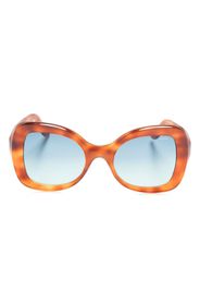 Lapima Isabel oversized-frame sunglasses - Braun