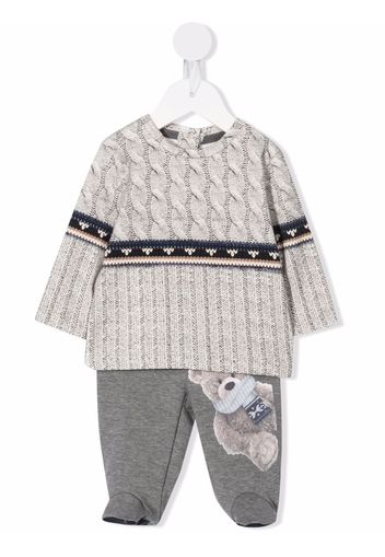 Lapin House two piece set - Grau