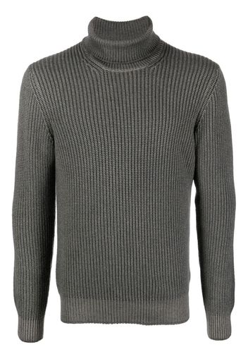 Lardini roll neck cashmere sweater - Grau