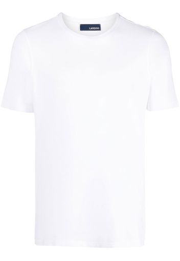 Lardini round neck short-sleeve T-shirt - Weiß