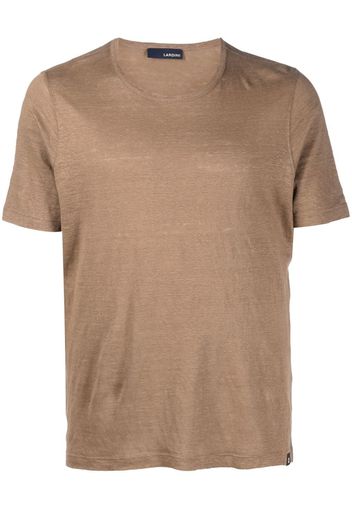 Lardini basic short-sleeved T-shirt - Braun