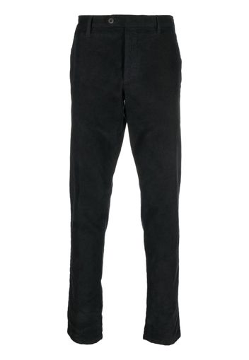 Lardini Straight-Leg-Hose aus Cord - Schwarz