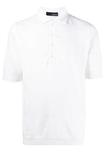 Lardini short-sleeved polo shirt - Weiß