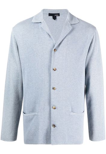 Lardini ribbed knit shirt - Blau