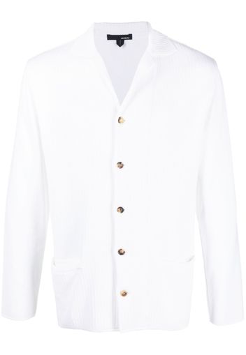 Lardini spread-collar long-sleeved shirt - Weiß