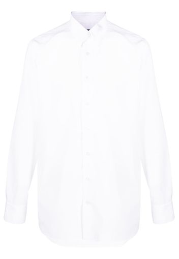 Lardini button-up cotton shirt - Weiß