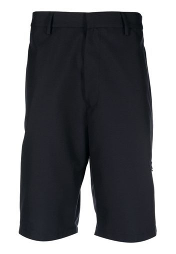 Lardini logo-patch bermuda shorts - Blau