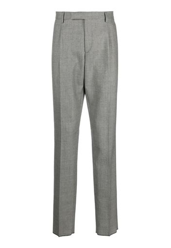 Lardini pressed-crease tailored trousers - Schwarz