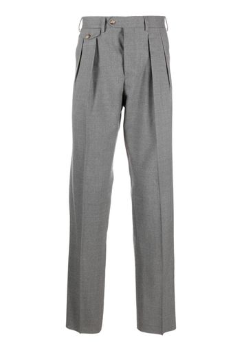 Lardini tailored box-pleat trousers - Grau
