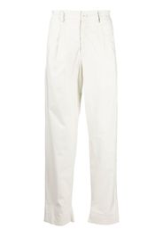 Lardini elasticated waistband chino trousers - Nude