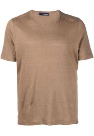 Lardini basic short-sleeved T-shirt - Braun