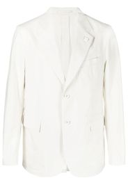 Lardini single-breasted blazer - Weiß