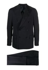 Lardini peak-lapel double-breasted suit - Blau