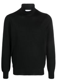 Lardini roll-neck knitted jumper - Schwarz