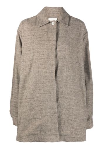 Lauren Manoogian cotton shirt-jacket - Nude