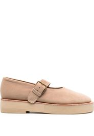 Lauren Manoogian buckle-fastening loafers - Nude