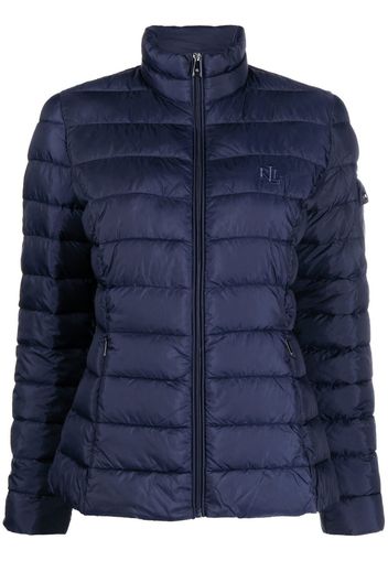 Lauren Ralph Lauren zip-up puffer jacket - Blau