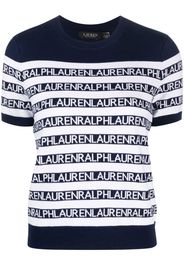 Lauren Ralph Lauren Konsuelo logo-lettering jumper - Blau