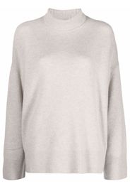 Le Kasha fine-knit roll-neck jumper - Nude