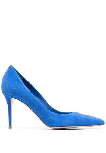 Le Silla Eva Pumps mit spitzer Kappe - Blau