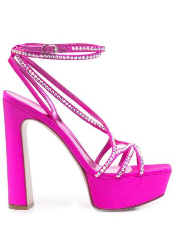 Le Silla Belen Sandalen mit Strass - Rosa