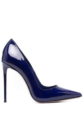 Le Silla 125mm Eva patent leather pumps - Blau