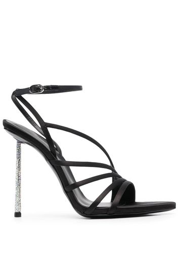 Le Silla Bella 120mm strappy sandals - Schwarz