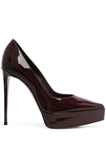 Le Silla Uma platform pumps - Rot