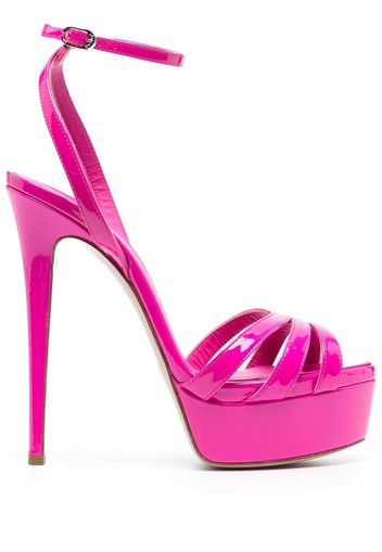 Le Silla Lola 140mm sandals - Rosa