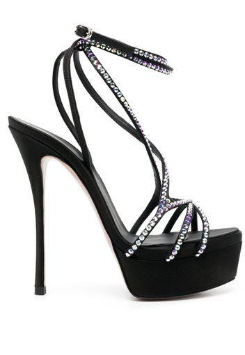 Le Silla Belen 140mm sandals - Schwarz