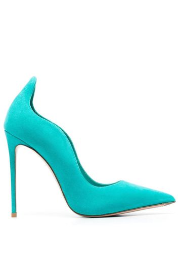 Le Silla Ivy 110mm suede pumps - Blau