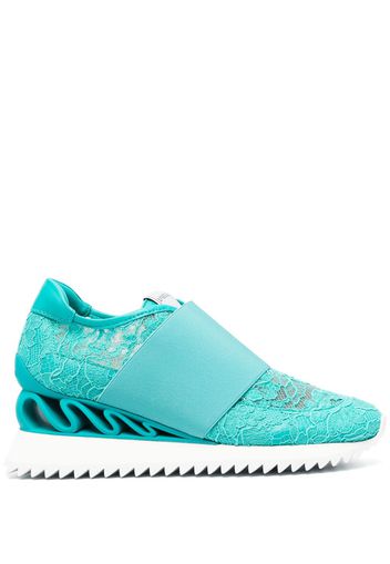 Le Silla Reiko lace sneakers - Blau