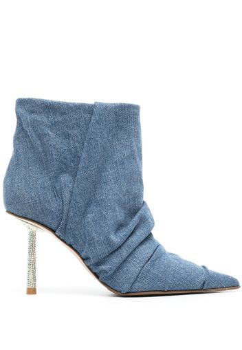 Le Silla Bella 80mm ankle boot - Blau