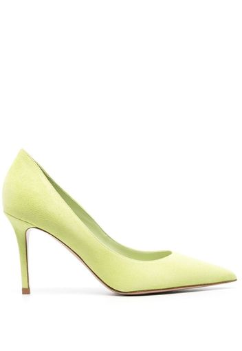 Le Silla Eva 90mm suede pumps - Grün