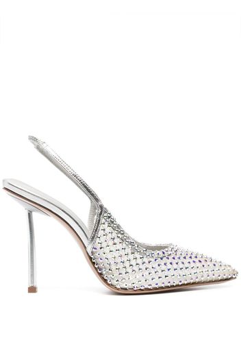 Le Silla Gilda embellished pumps - Silber