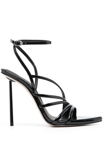 Le Silla Bella 120mm leather sandals - Schwarz