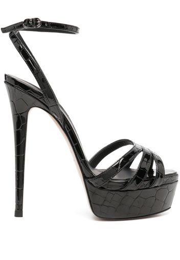 Le Silla Lola Sandalen 140mm - Schwarz