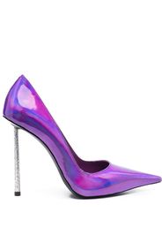 Le Silla Bella 120mm patent-leather pumps - Violett