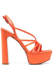 Le Silla Scarlet platform strappy sandals - Orange