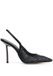 Le Silla Gilda 100mm slingback pumps - Schwarz