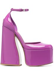 Le Silla Nikki Plateau-Pumps 170mm - Violett